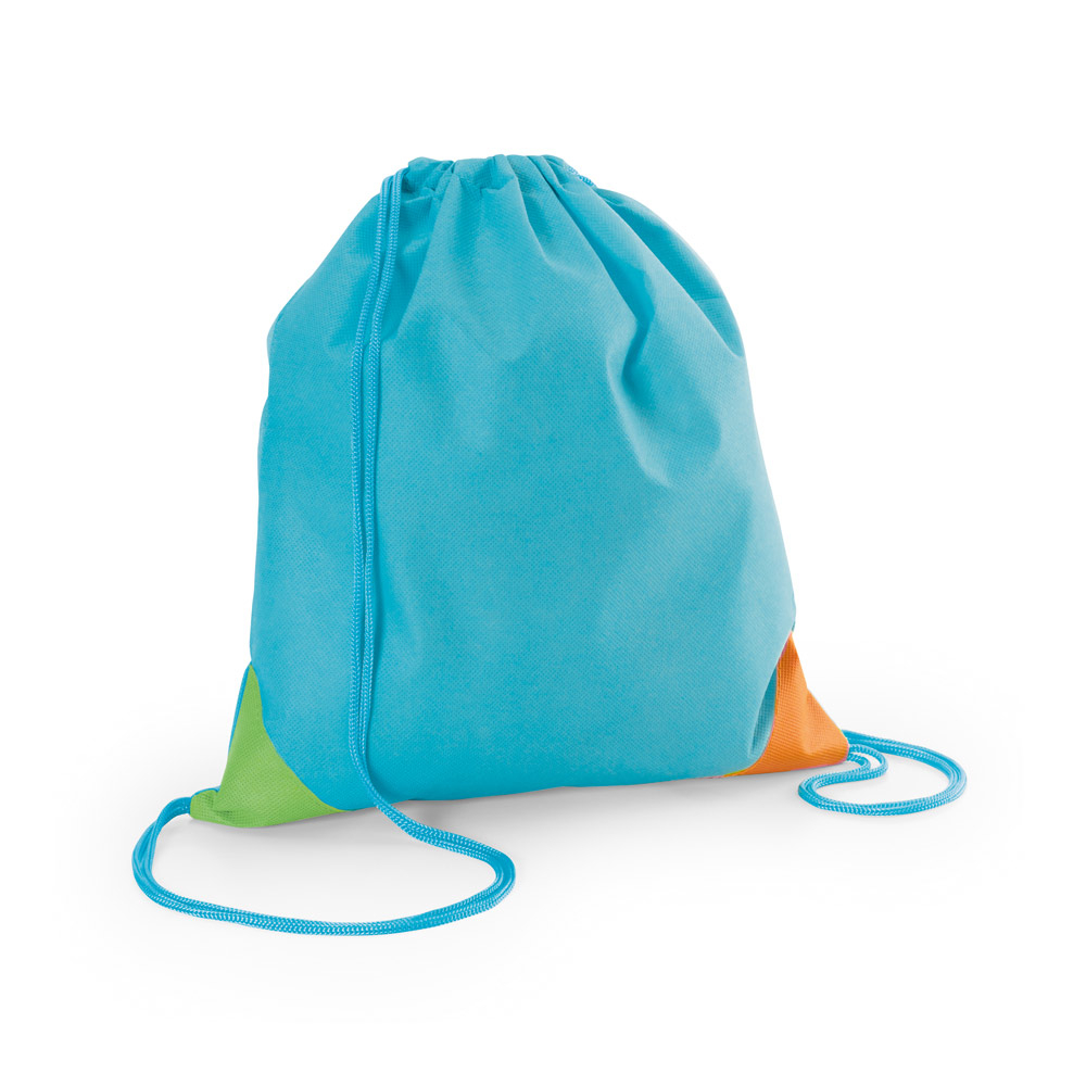Sac à dos cordon personnalisable Bleu clair
